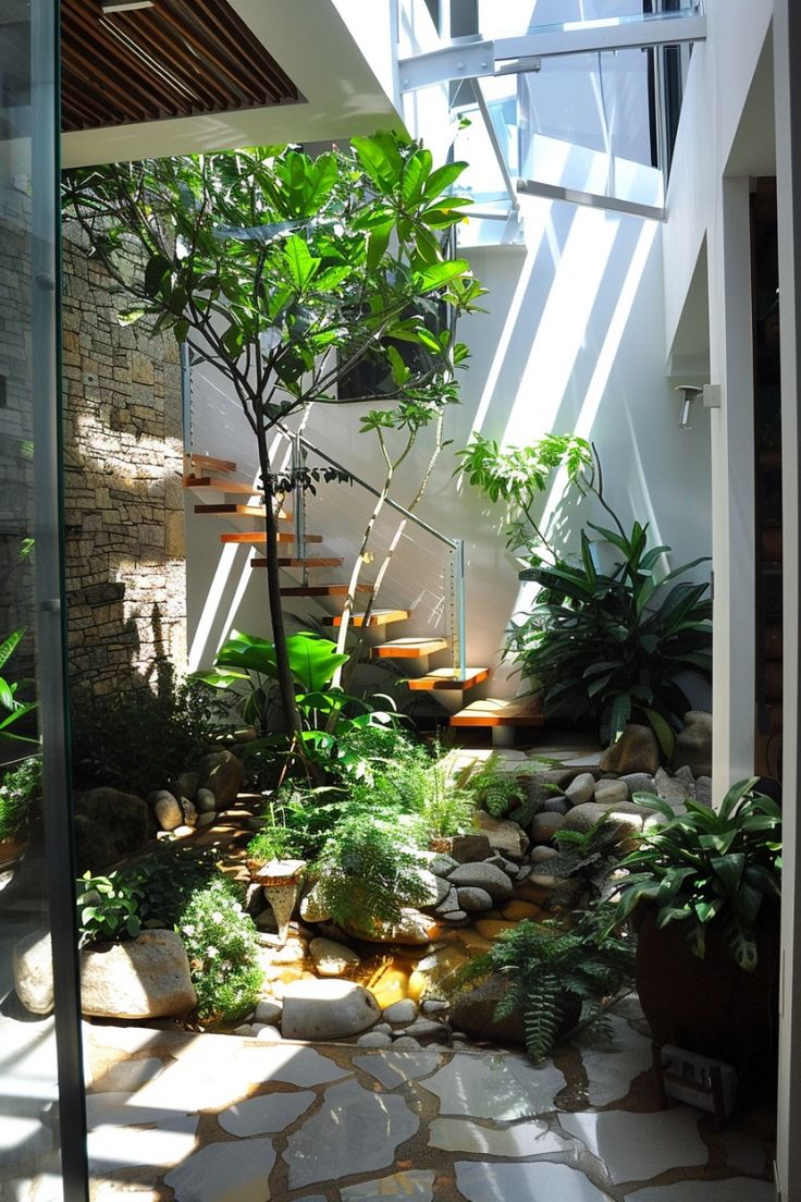 Mẫu tiểu cảnh giếng trời đẹp - zions